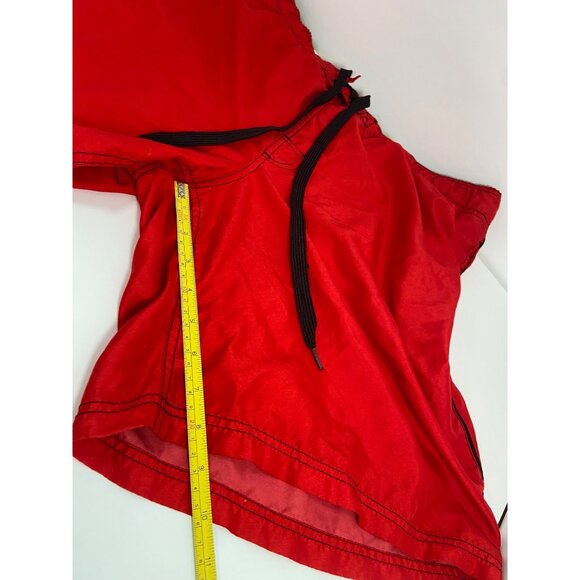 Red Shorts Athletic Pockets w/Elastic Fully Lined Sz XL Drawstring-Faded Glory - Picture 11 of 15